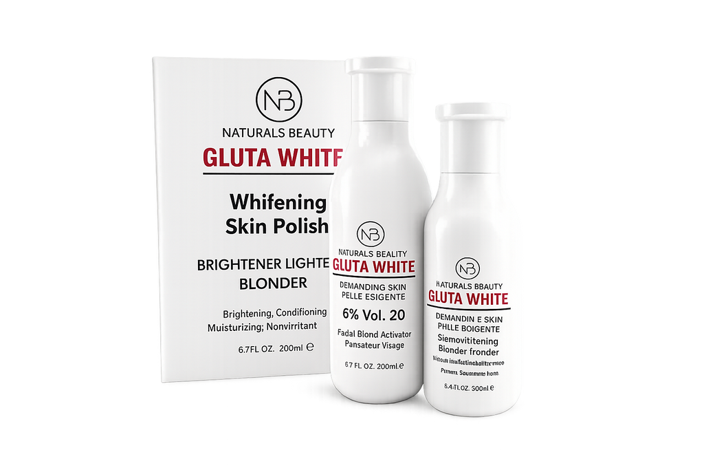 Naturals Beauty Gluta White Whitening Skin Polish