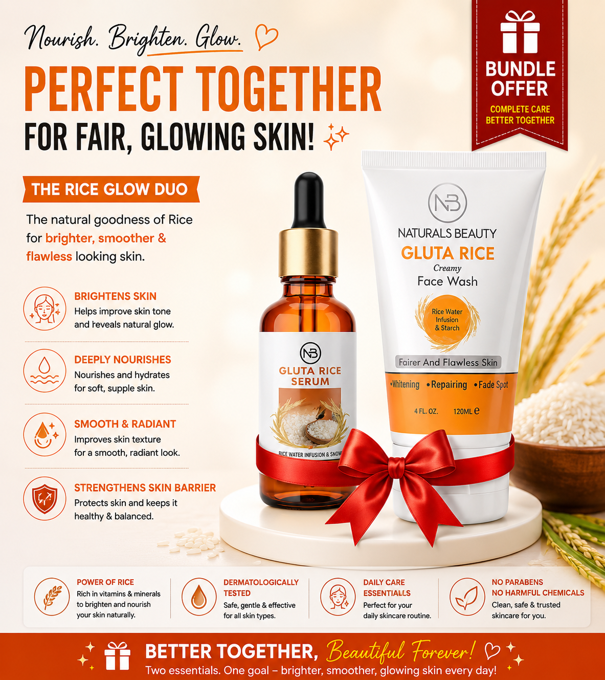 Rice Glow Duo Bundle Offer: