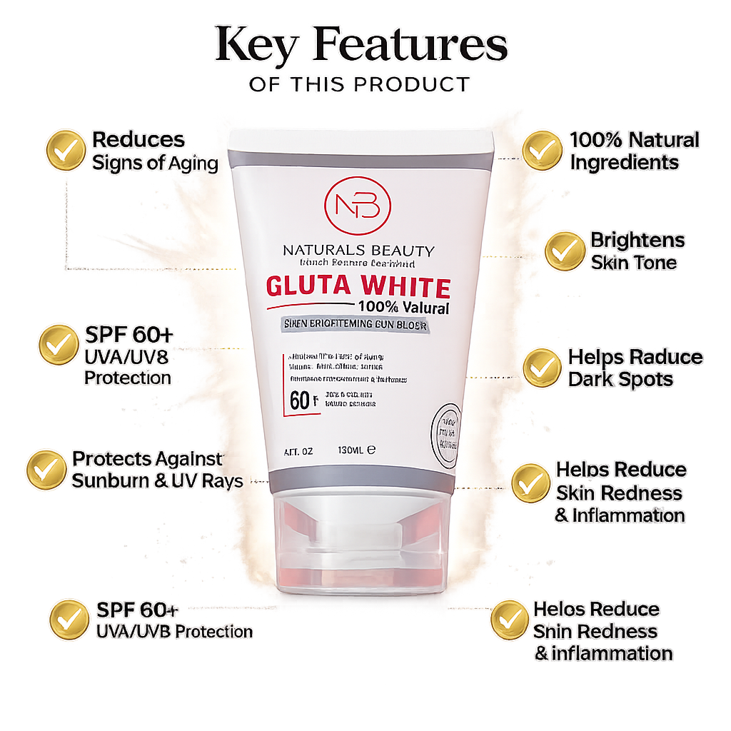 Natural Beauty Gluta White Daily Broad Spectrum Sunblock