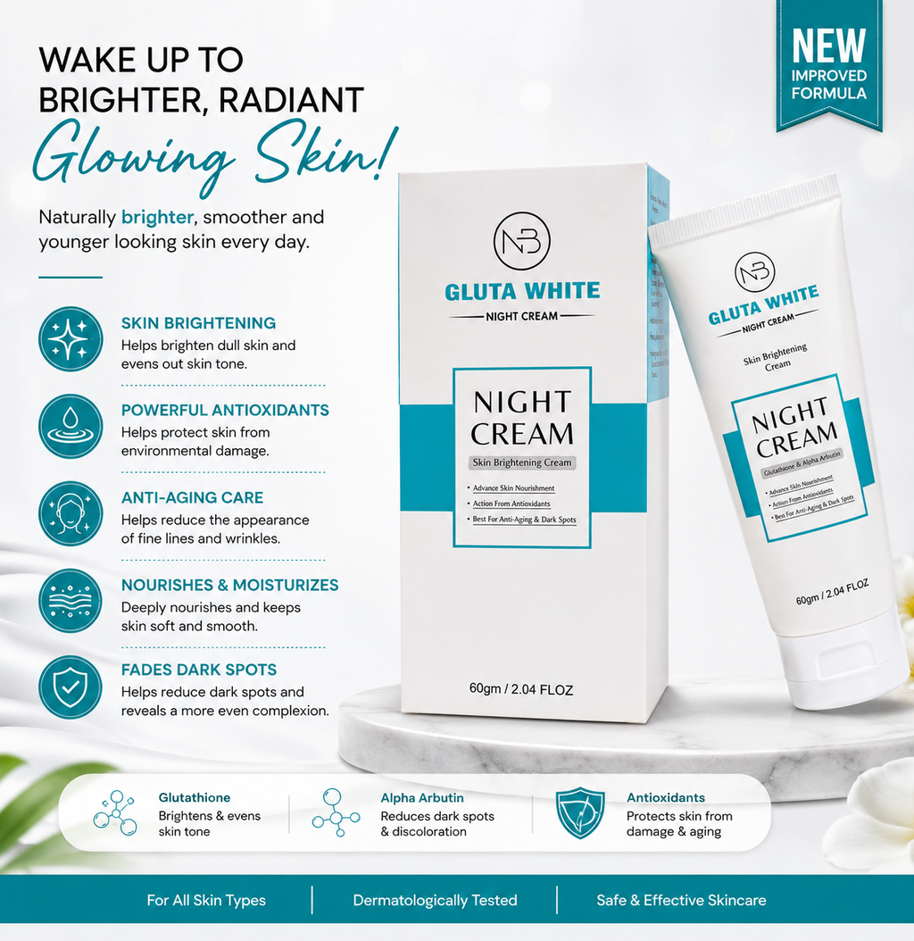 Naturals Beauty Gluta White Night Cream