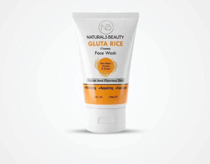 Naturals Beauty Gluta Rice Creamy Face Wash